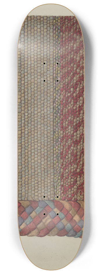 Alice Stearns - Shaker Rug 8.25 inch art skate deck