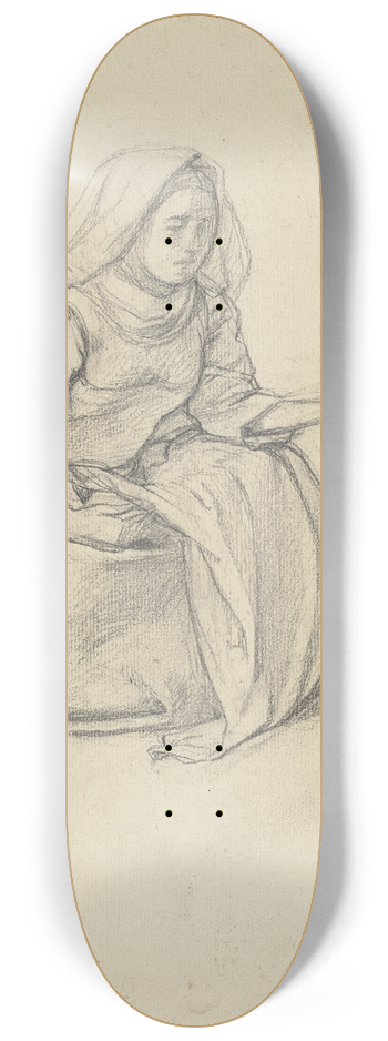 Jakob Becker - Single figure 8.25 inch art skate deck