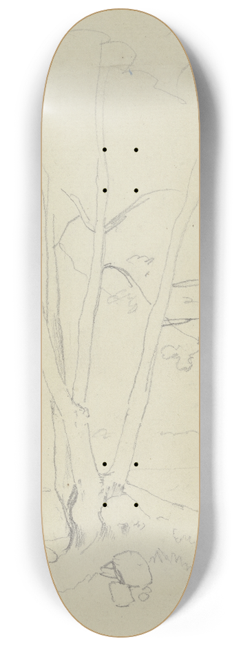 Jakob Becker - Tree 8.25 inch art skate deck