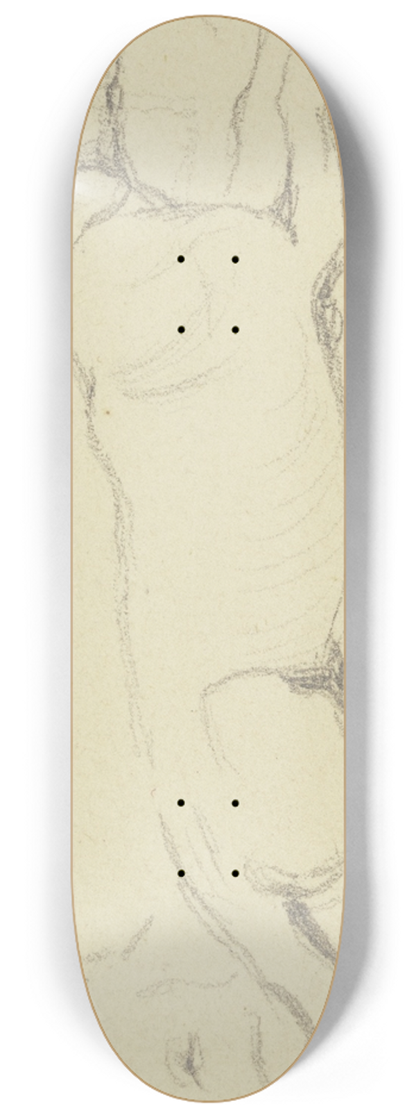 Jakob Becker - Two dogs 8.25 inch art skate deck