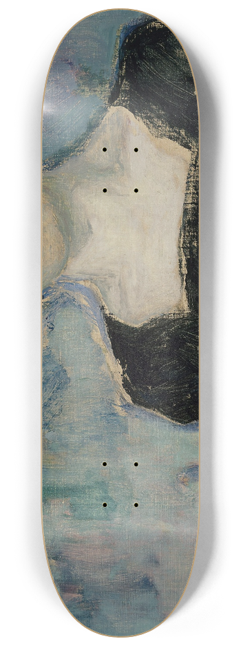 Jalmari Ruokokoski - Portrait Of Mrs Bertha Stenman 8.25 inch art skate deck