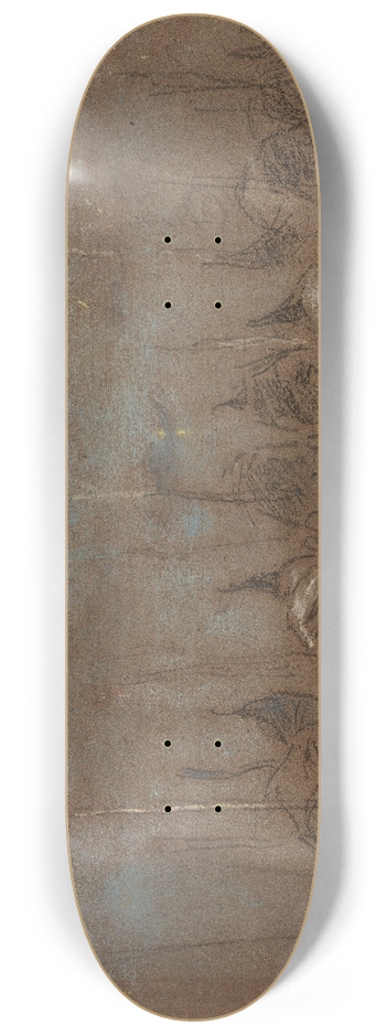 James Abbott McNeill Whistler - Nocturne; San Giorgio 8.25 inch art skate deck