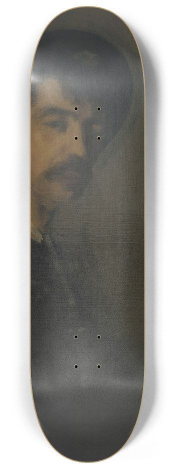 James Abbott McNeill Whistler - Self-Portrait 8.25 inch art skate deck