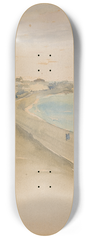 James Abbott McNeill Whistler - St. Ives; Cornwall 8.25 inch art skate deck