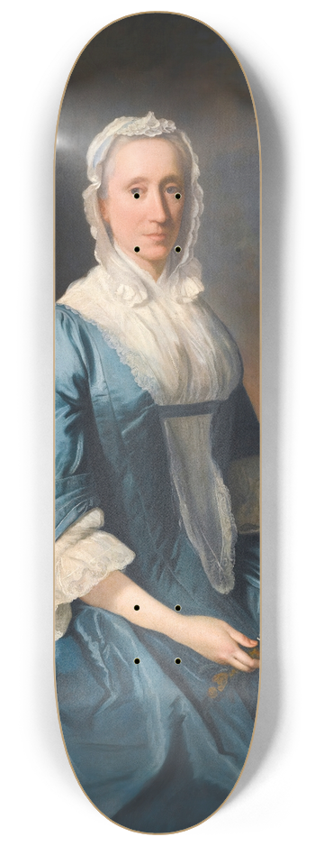 Allan Ramsay - Portrait Of Miss Finch 8.25 inch art skate deck