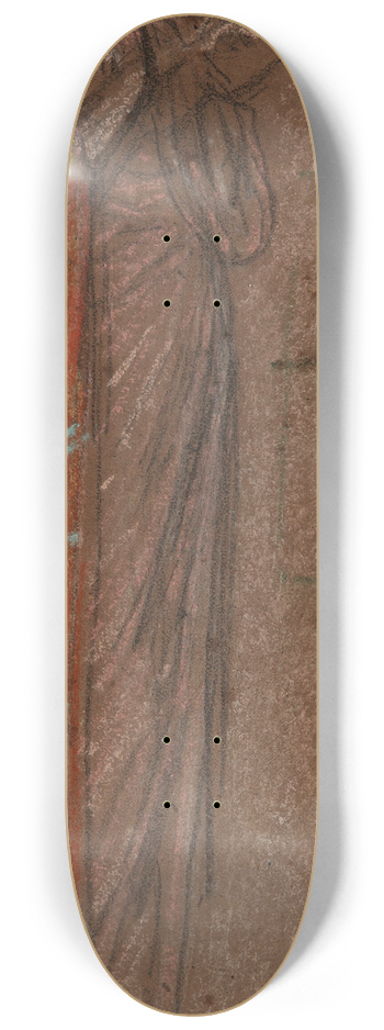 James Abbott McNeill Whistler - The Purple Iris 8.25 inch art skate deck