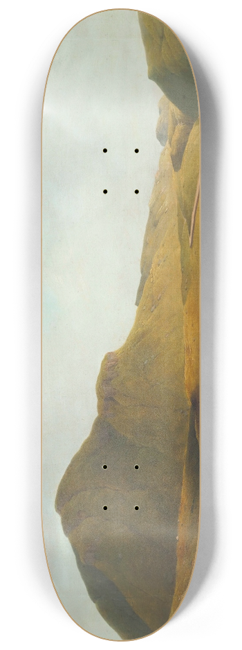 James Arthur O'Connor - A Mountain Road In Mayo 8.25 inch art skate deck