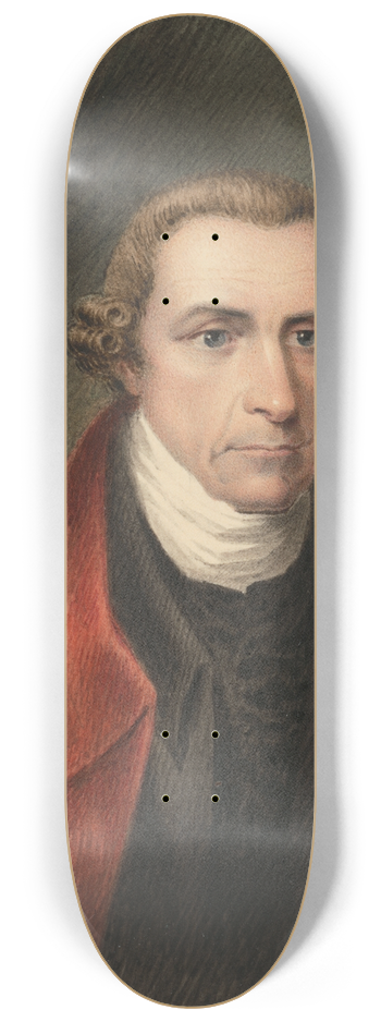James Barton Longacre - Patrick Henry 8.25 inch art skate deck