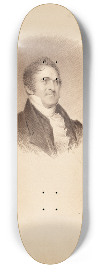 James Barton Longacre - William Wirt 8.25 inch art skate deck