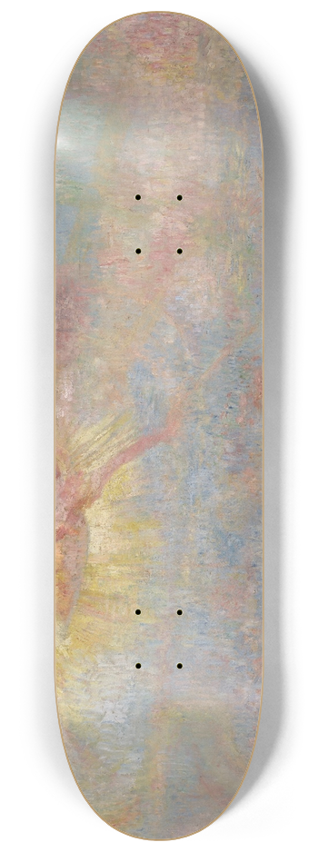 James Ensor - Adam and Eve Expelled from Paradise 8.25 inch art skate deck