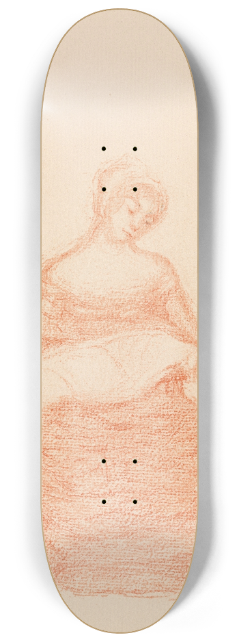 James Ensor - Christ on his Mothers Knees 8.25 inch art skate deck