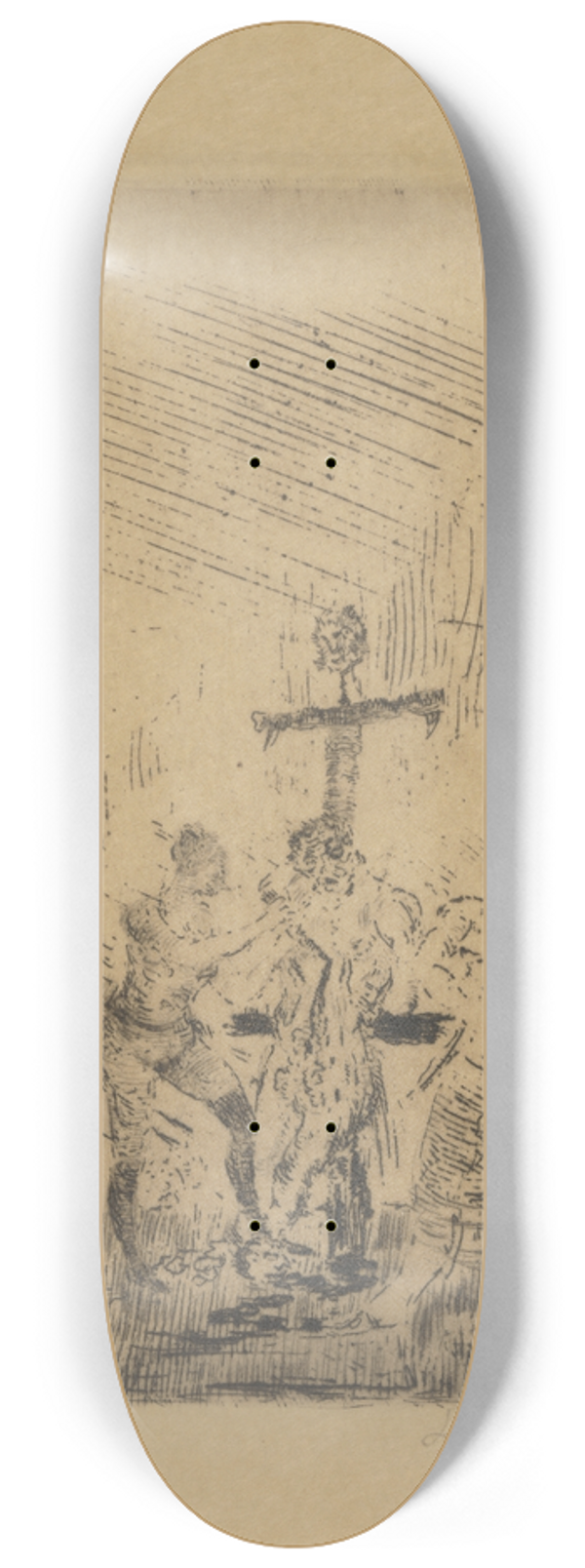 James Ensor - De gevilde 8.25 inch art skate deck