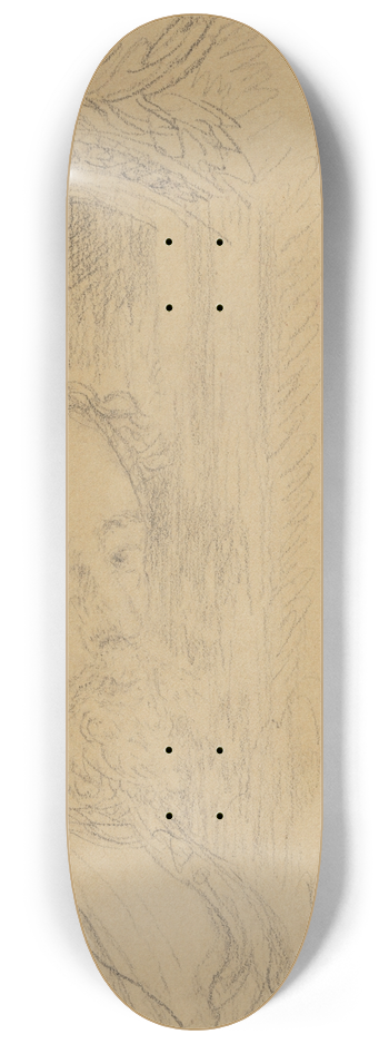 James Ensor - Mijn portret 8.25 inch art skate deck