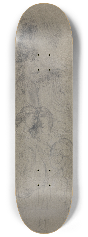 James Ensor - Mythological Scene 8.25 inch art skate deck