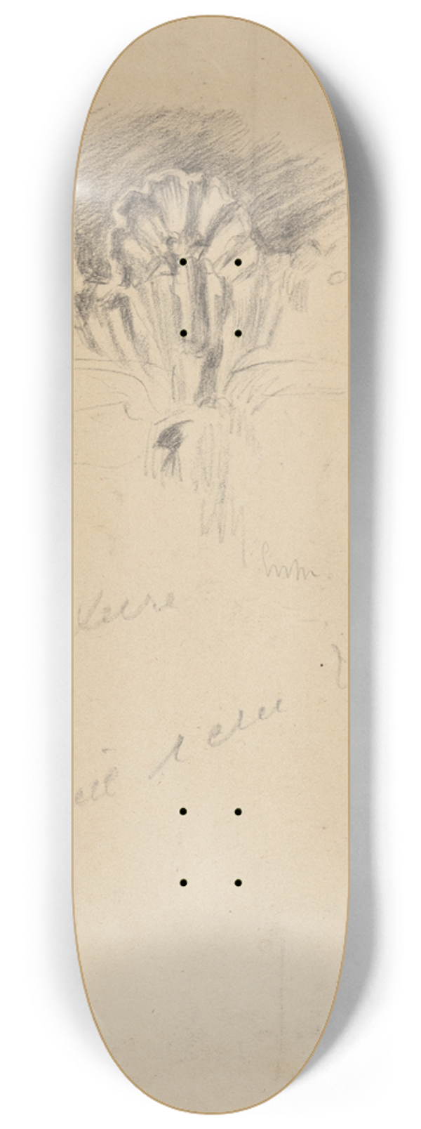 James Ensor - Rocaillemotief 8.25 inch art skate deck