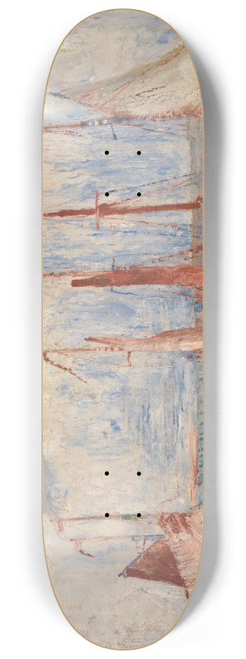 James Ensor - Sloops 8.25 inch art skate deck