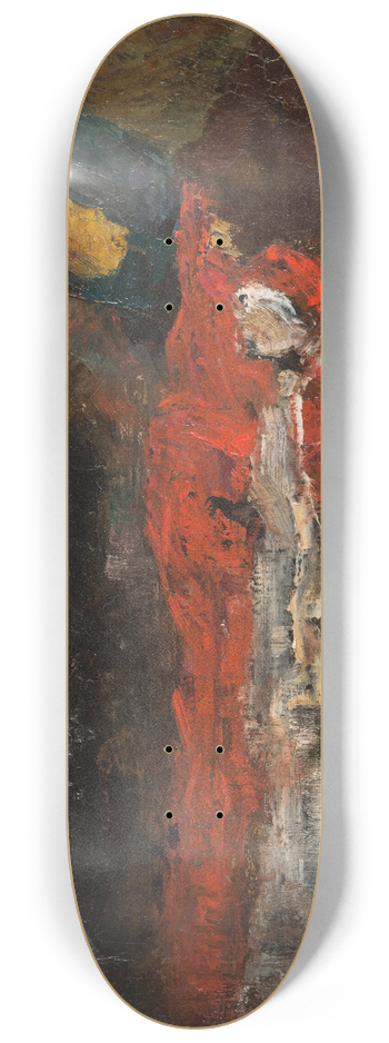 James Ensor - Still-life (Fabrics) 8.25 inch art skate deck