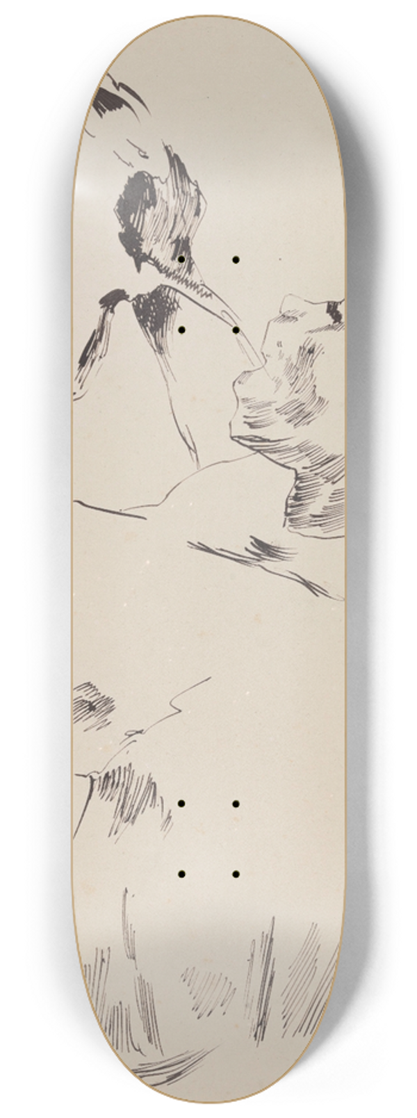 James Ensor - The Water Drinker 8.25 inch art skate deck