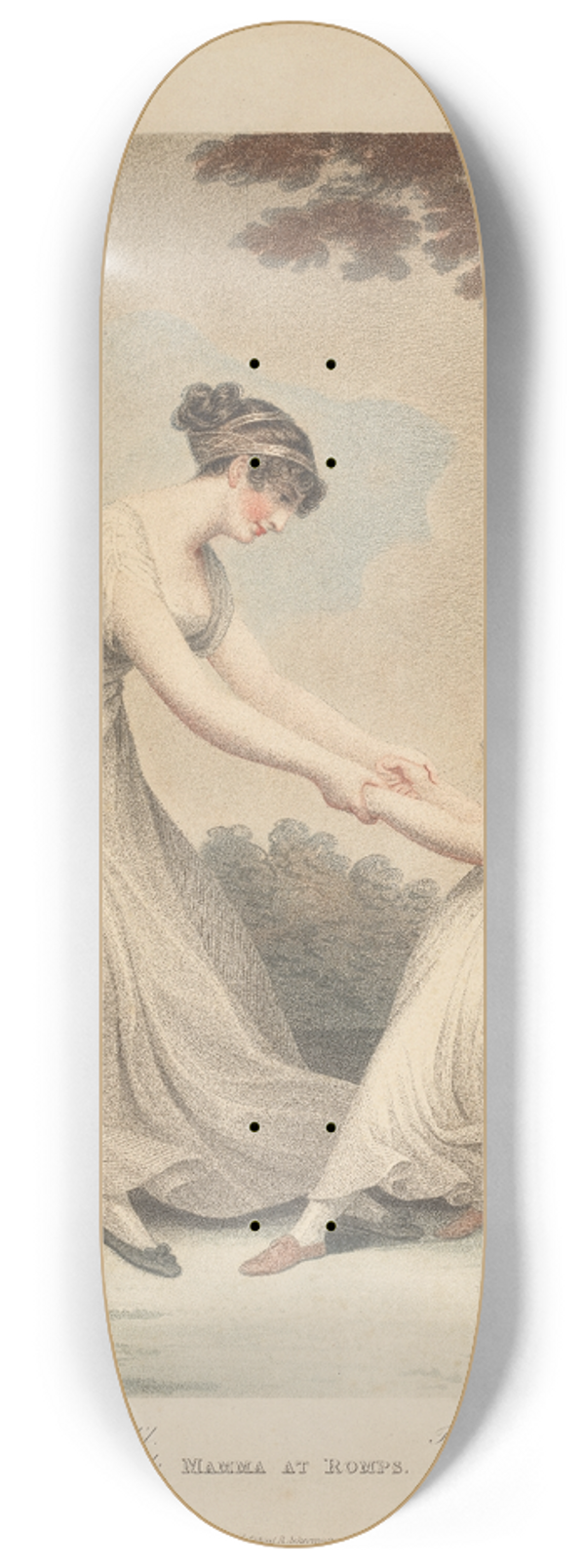 Adam Buck - Mamma at Romps 8.25 inch art skate deck