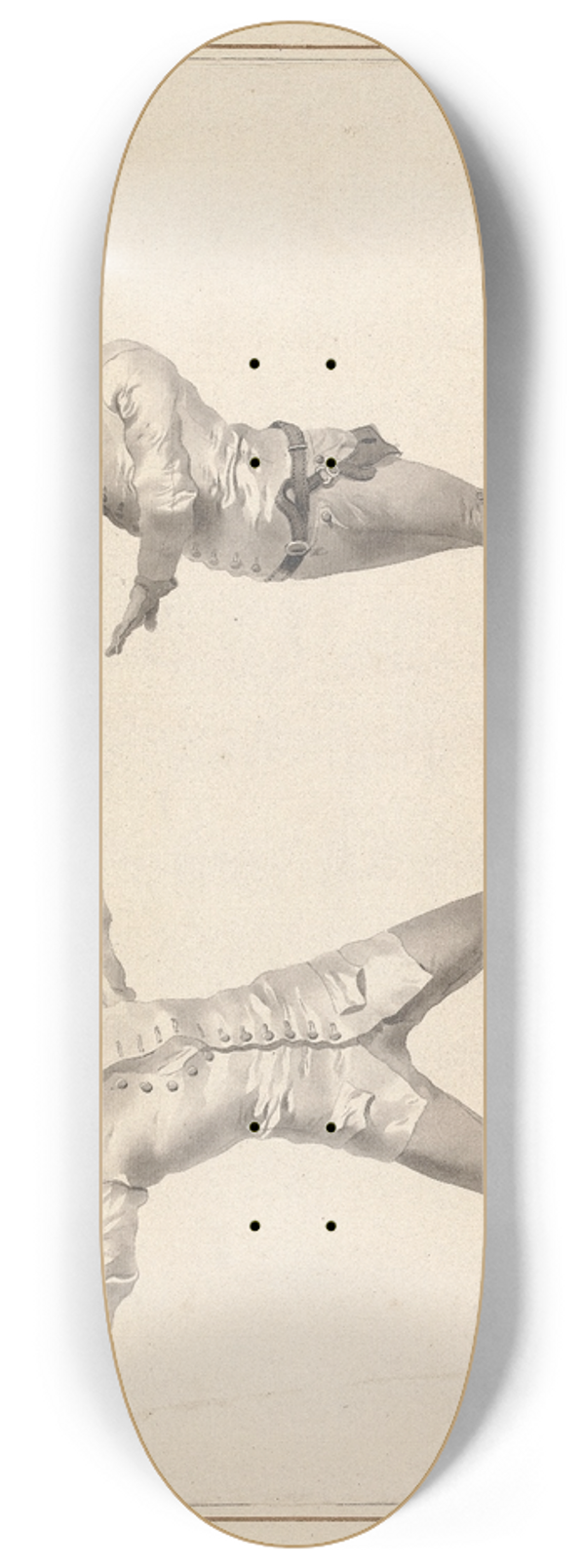 James Gwin - Position Aprs Avoir Dsarm sur le Coup de Tierce 8.25 inch art skate deck