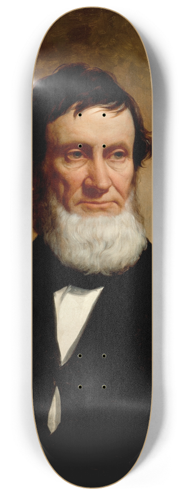 James Henry Beard - Portrait 8.25 inch art skate deck