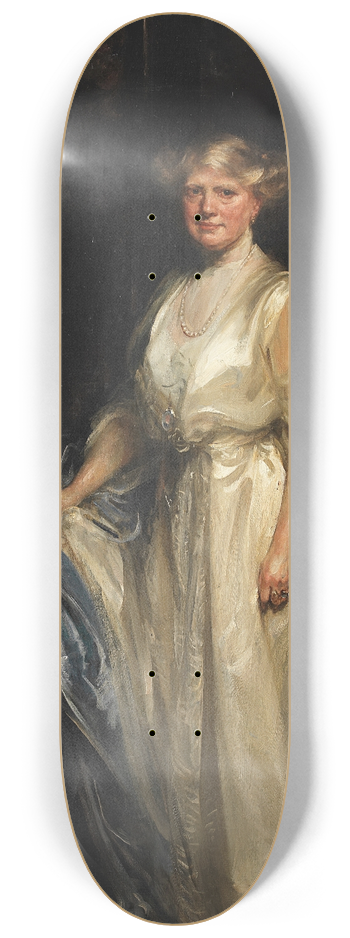James Jebusa Shannon - Portrait of a lady 8.25 inch art skate deck