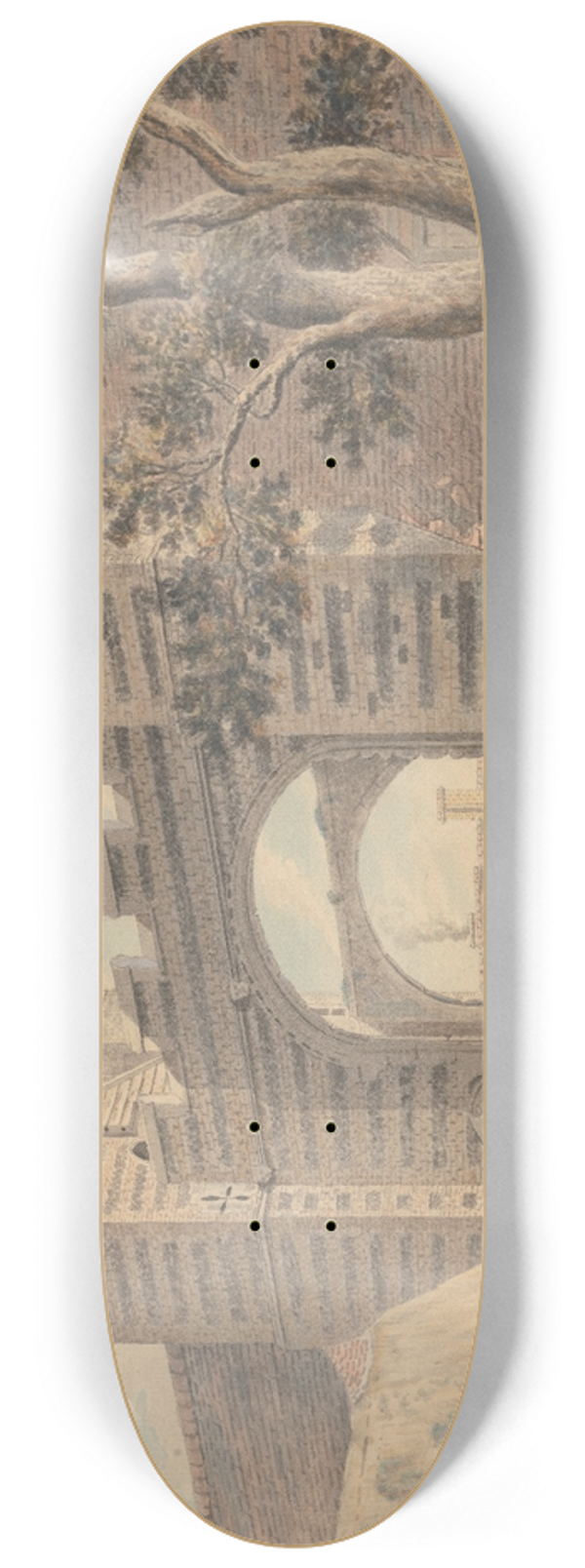 James Miller - Dandelion Farm, near Margate 8.25 inch art skate deck