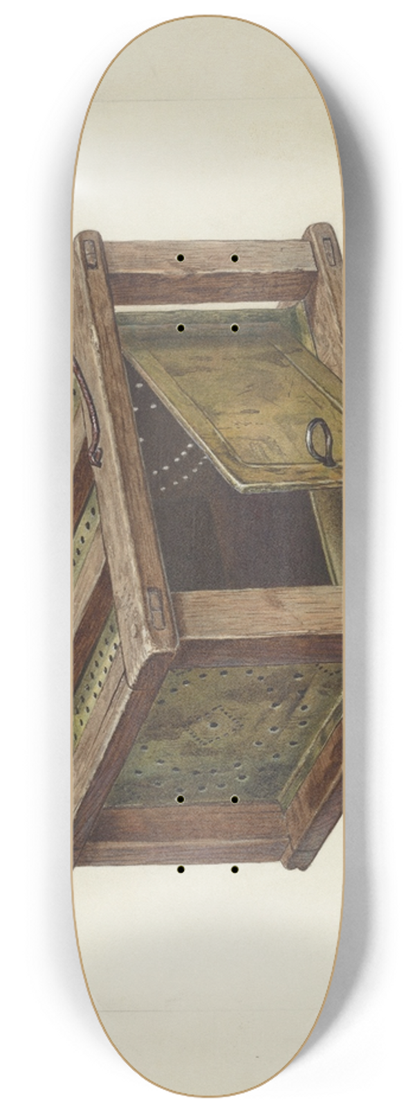 James M. Lawson - Foot Warmer 8.25 inch art skate deck