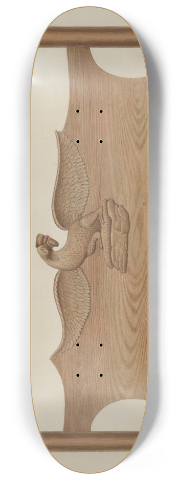 James M. Lawson - Headboard 8.25 inch art skate deck