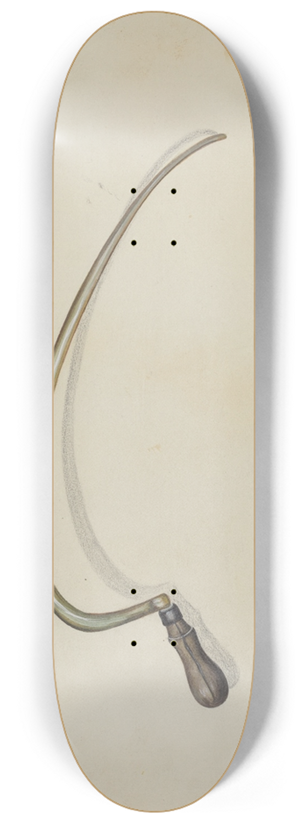 James M. Lawson - Sickle 8.25 inch art skate deck