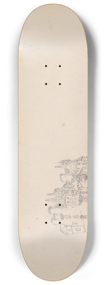 James Moore - Glamis Castle 8.25 inch art skate deck