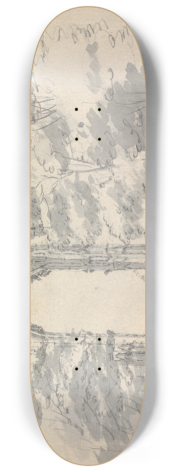 James Moore - Walsingham Priory, Norfolk, England 8.25 inch art skate deck