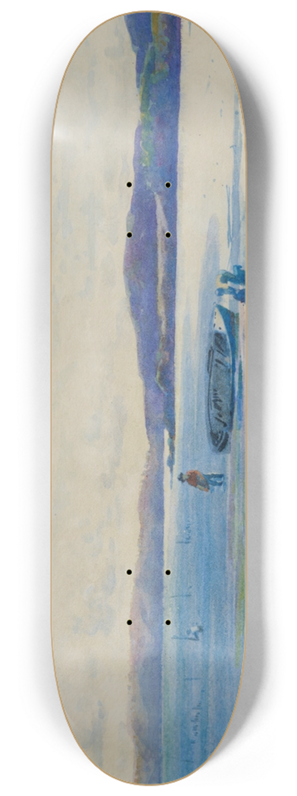 James Nairn - Porirua Harbour 8.25 inch art skate deck