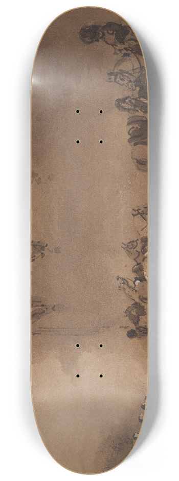 James Pattison Cockburn - Cuirassiers 8.25 inch art skate deck