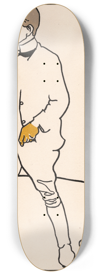 James Pryde - Sir William Nicholson 8.25 inch art skate deck