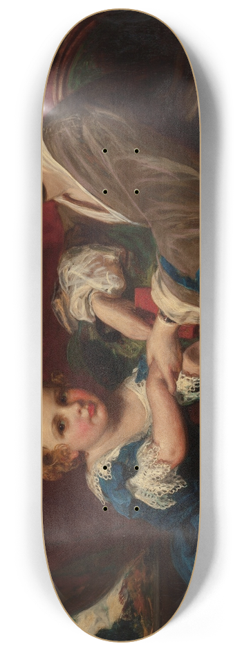 James Sant - A Mother and Daughter 8.25 inch art skate deck
