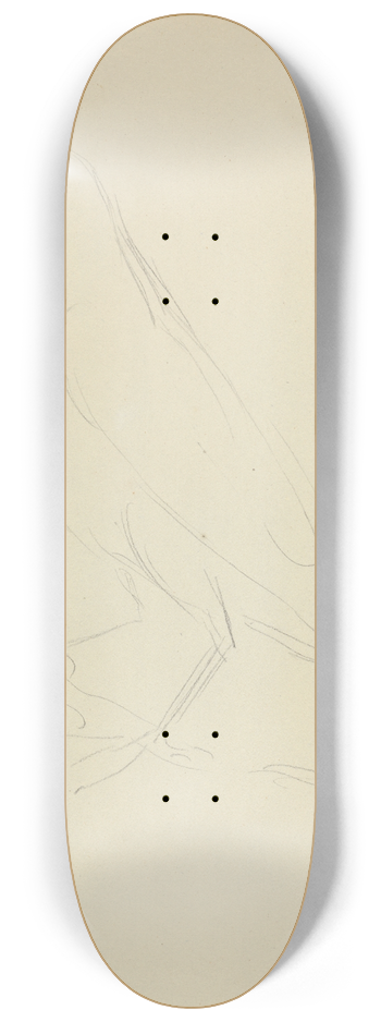 James Sowerby - A Fieldfare 8.25 inch art skate deck