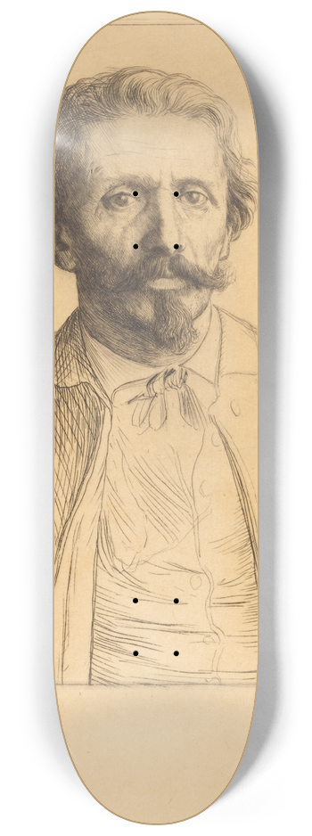 Alphonse Legros - Auguste Delatre 8.25 inch art skate deck