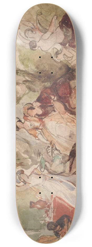 James Stephanoff - Fete Champetre 8.25 inch art skate deck