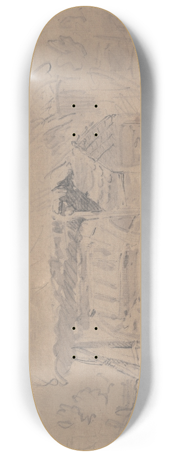 James Ward - A Farm Cart 8.25 inch art skate deck