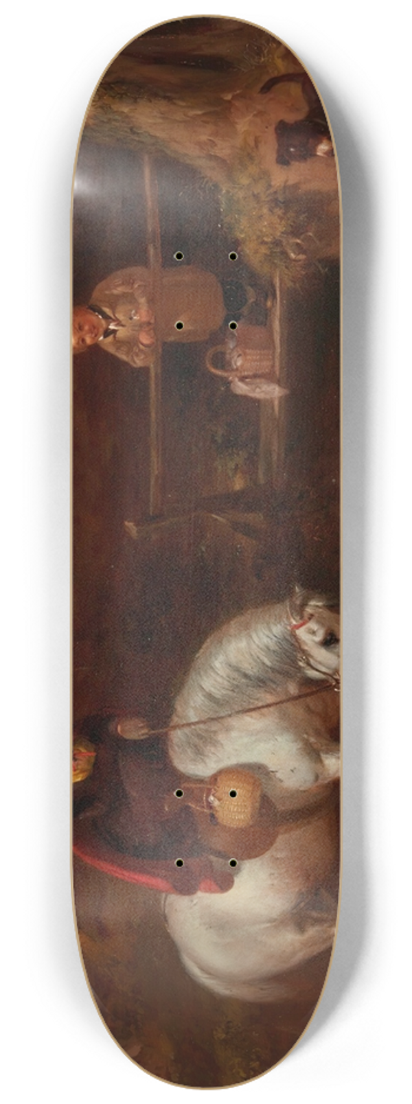 James Ward - Confrontation At The Crossing 8.25 inch art skate deck