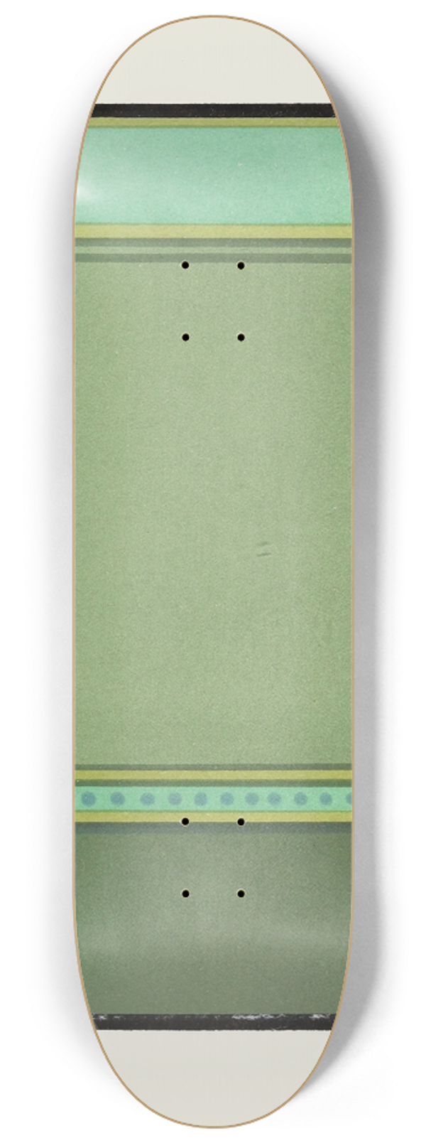 James Ward - Example of the Small Interval in Colour Tones 8.25 inch art skate deck