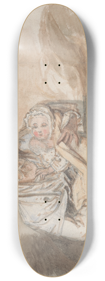 James Ward - Mother and Infant 8.25 inch art skate deck