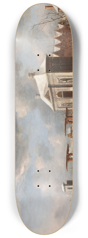 Jan Abrahamsz Beerstraaten - The Heiligewegs Gate, Amsterdam 8.25 inch art skate deck