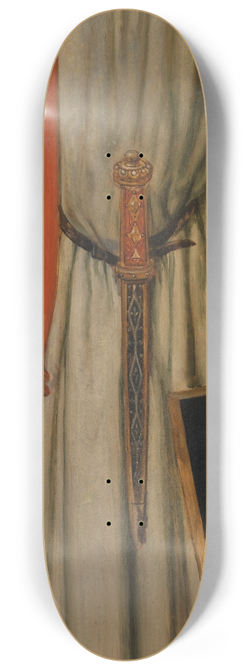 Jan August Hendrik Leys - Henry VII, Holy Roman Emperor, 1309 8.25 inch art skate deck