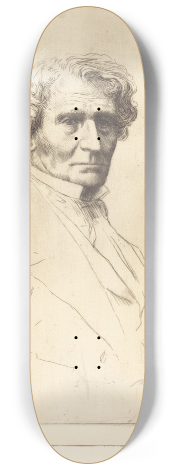 Alphonse Legros - Hector Berlioz 8.25 inch art skate deck