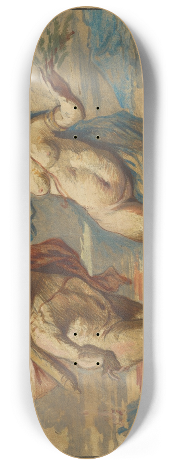 Jan Boeckhorst - Apollo and Daphne 8.25 inch art skate deck