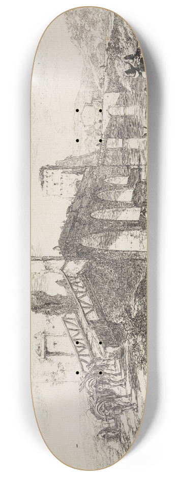 Jan Both - Ponte Molle 8.25 inch art skate deck