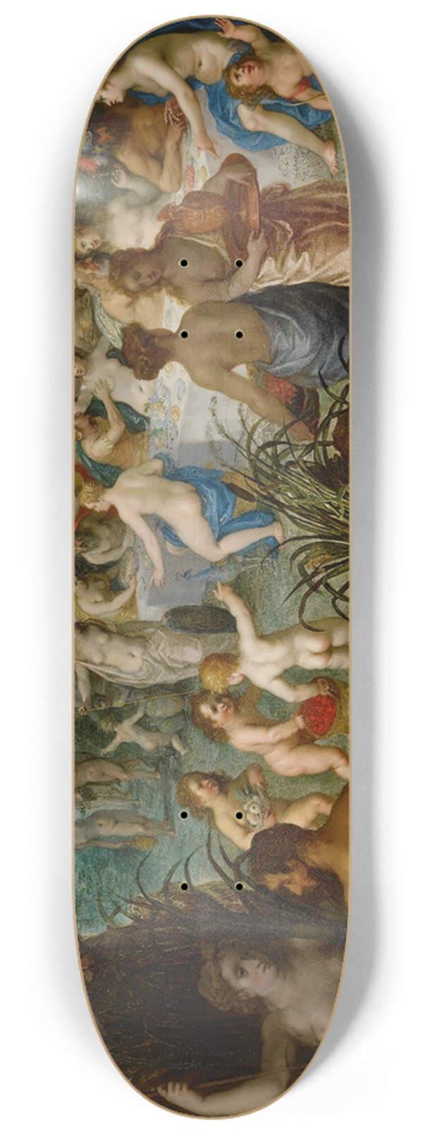 Jan Brueghel The Elder - Landscape With Wedding Of Peleus And Thetis 8.25 inch art skate deck