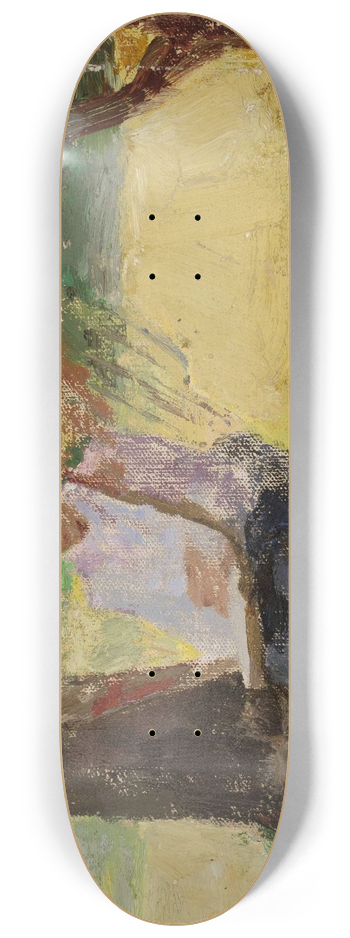 Jan Cigliski - In a hammock  Portrait of Maria Rubtsov in Maryino 8.25 inch art skate deck